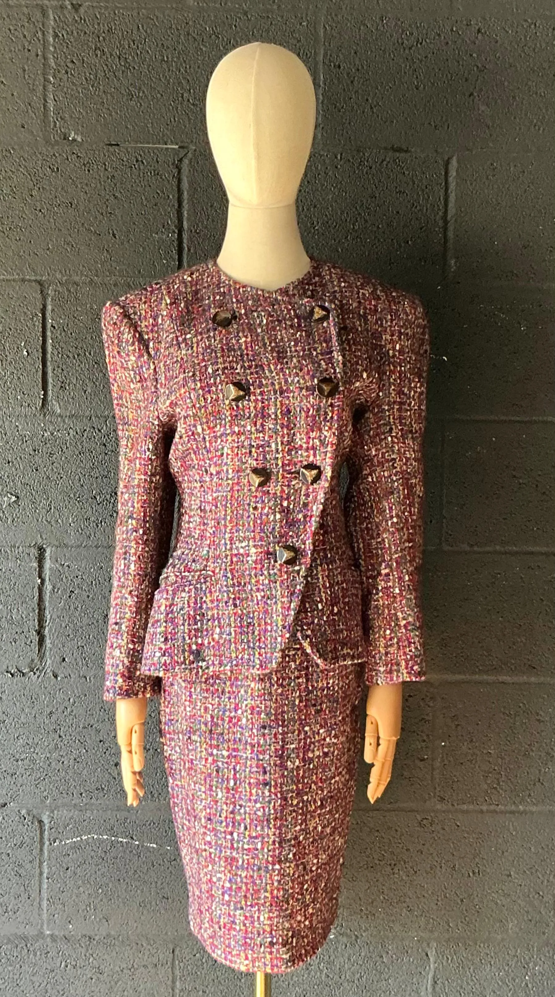 Vintage Guy Laroche Two Piece Blazer & Skirt Suit — additional photo 2