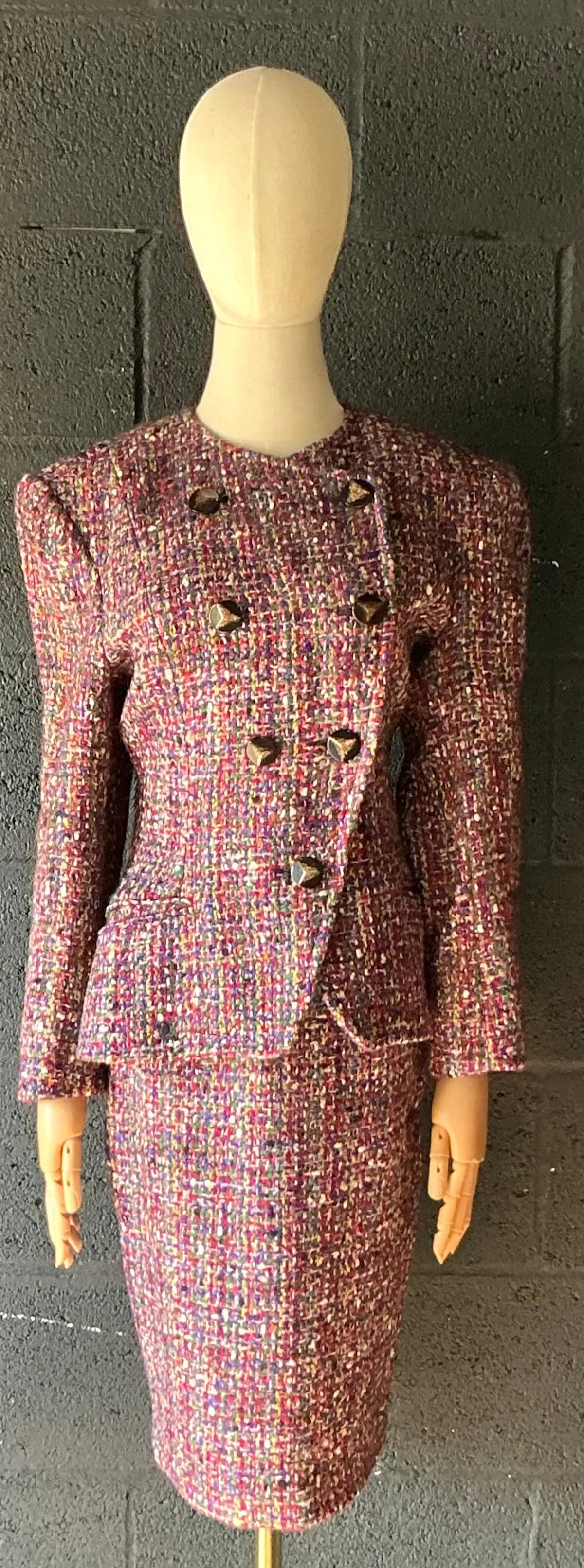 Vintage Guy Laroche Two Piece Blazer & Skirt Suit — additional photo 2