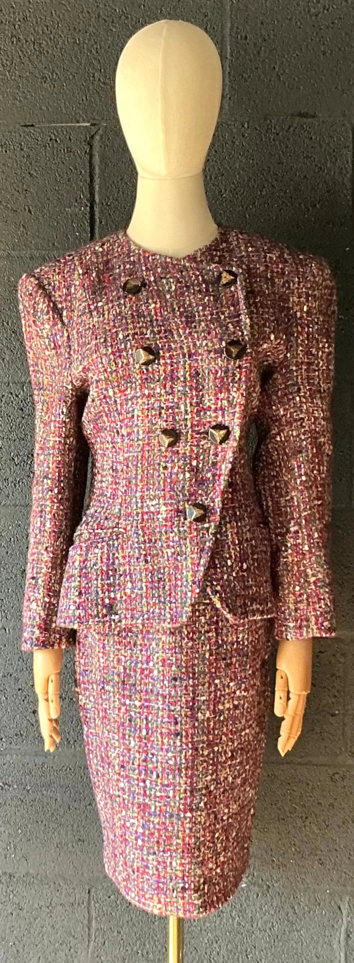 Vintage Guy Laroche Two Piece Blazer & Skirt Suit — additional photo 3
