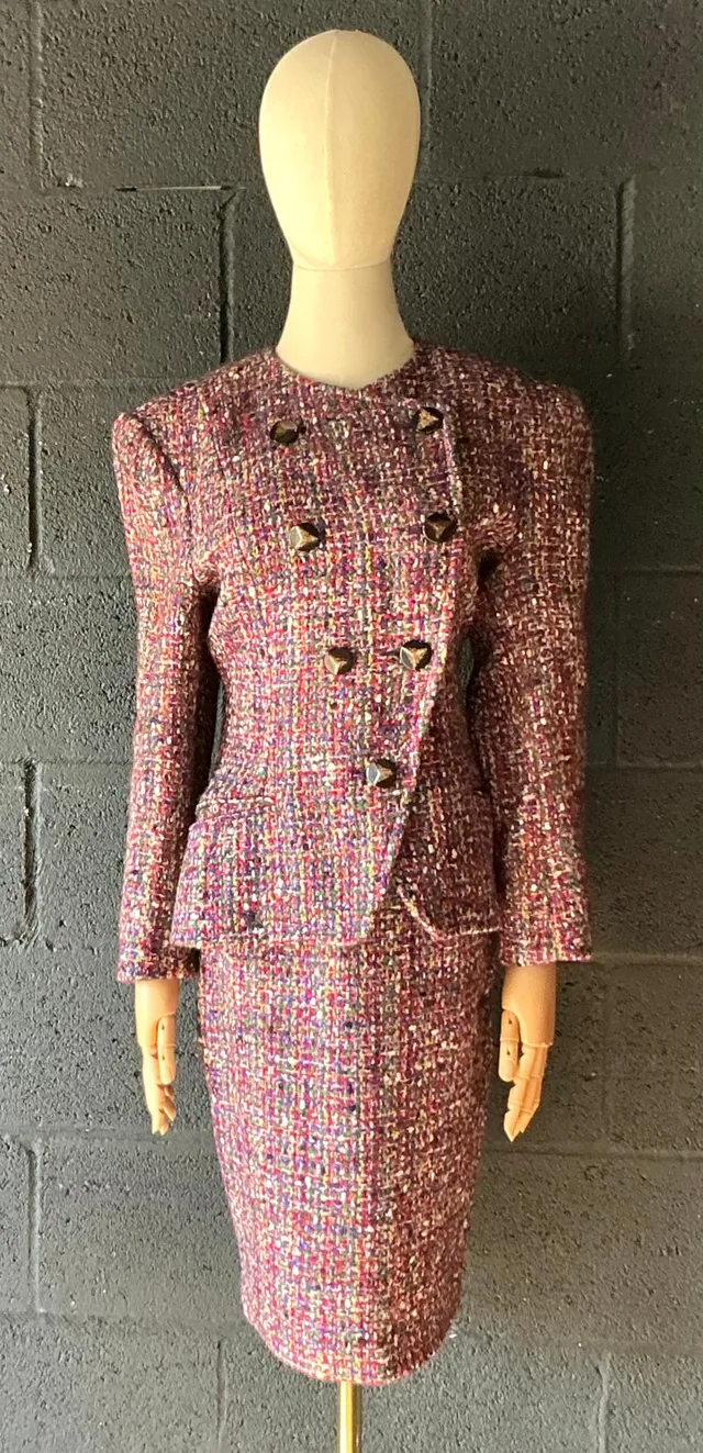 Vintage Guy Laroche Two Piece Blazer & Skirt Suit — additional photo 3