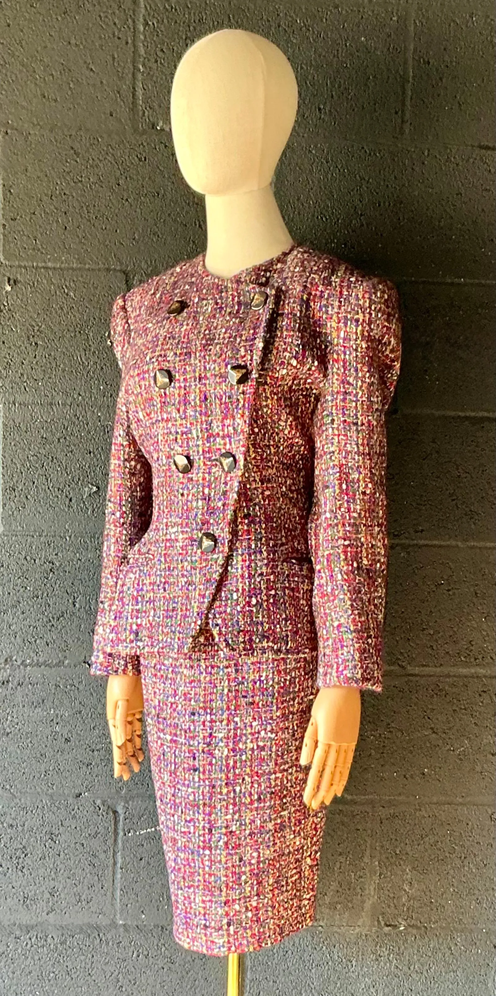 Vintage Guy Laroche Two Piece Blazer & Skirt Suit — additional photo 4