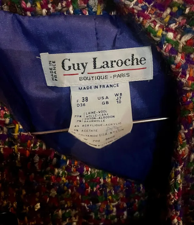 Vintage Guy Laroche Two Piece Blazer & Skirt Suit — additional photo 8