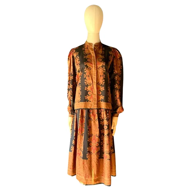 Vintage Gloria Sachs Blouse & Skirt Set — additional photo 1