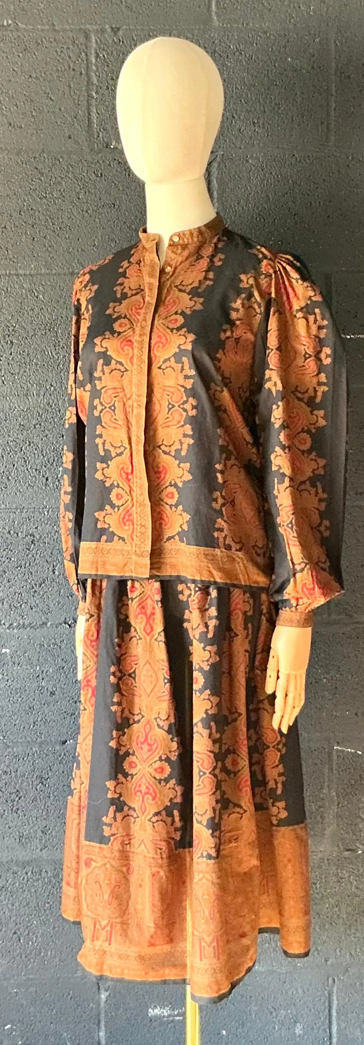 Vintage Gloria Sachs Blouse & Skirt Set — additional photo 4
