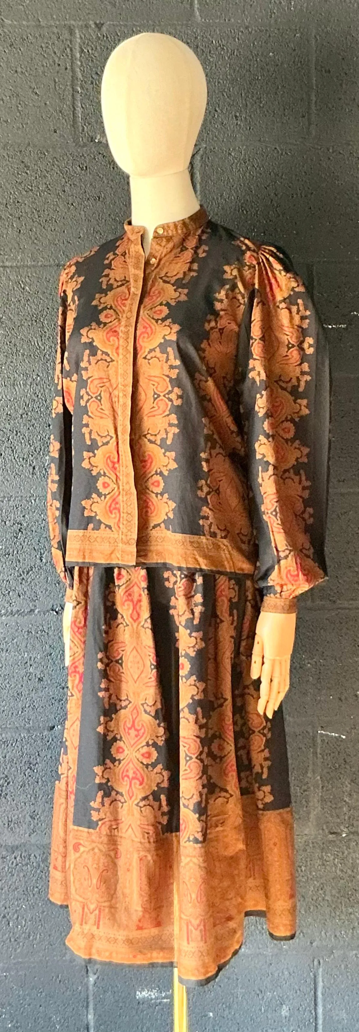 Vintage Gloria Sachs Blouse & Skirt Set — additional photo 5