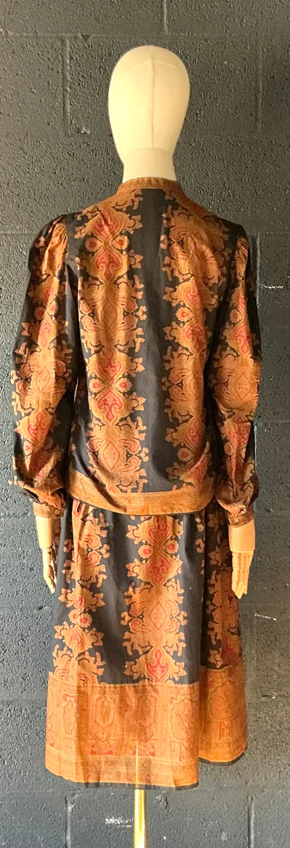 Vintage Gloria Sachs Blouse & Skirt Set — additional photo 6