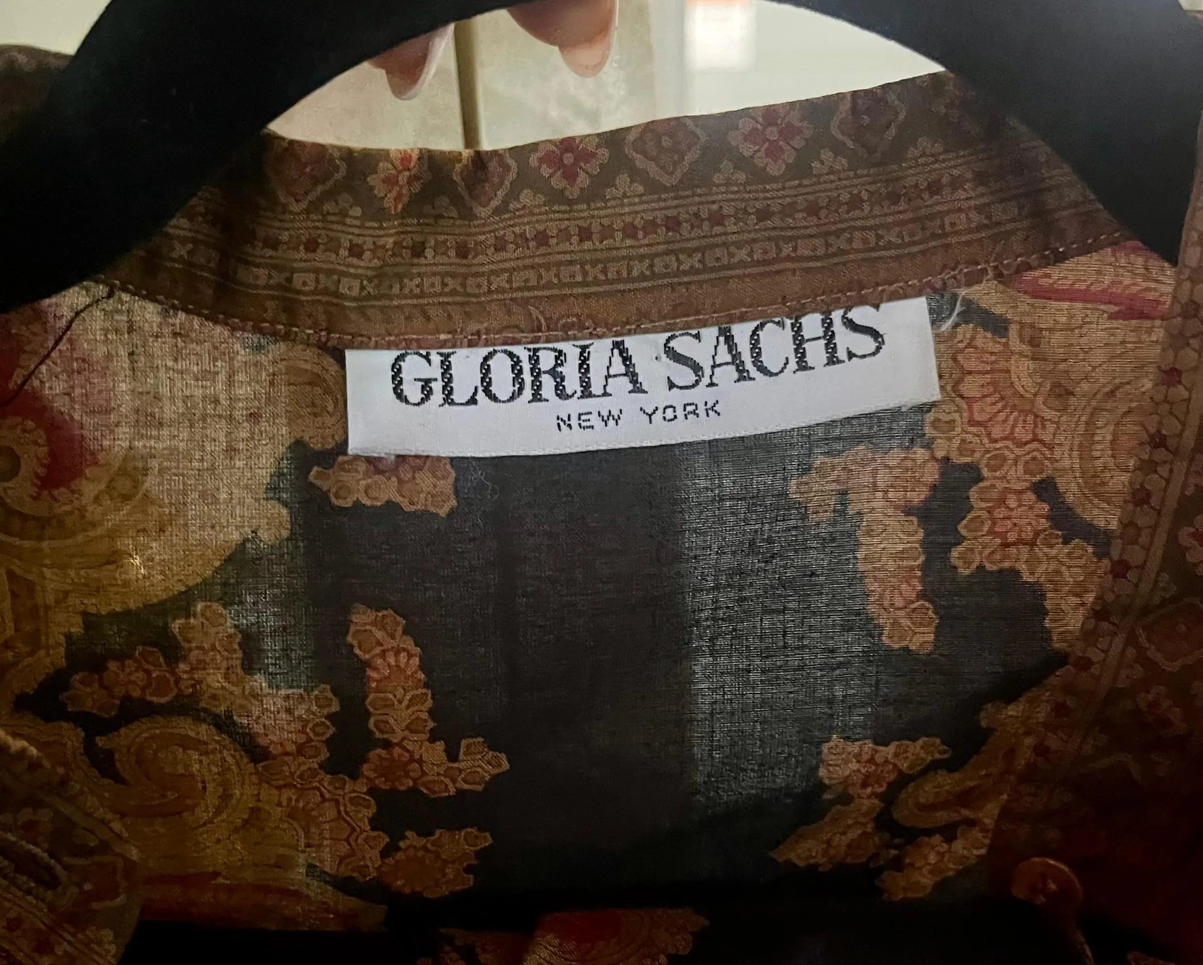 Vintage Gloria Sachs Blouse & Skirt Set — additional photo 8