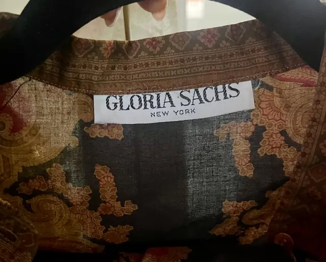 Vintage Gloria Sachs Blouse & Skirt Set — additional photo 8