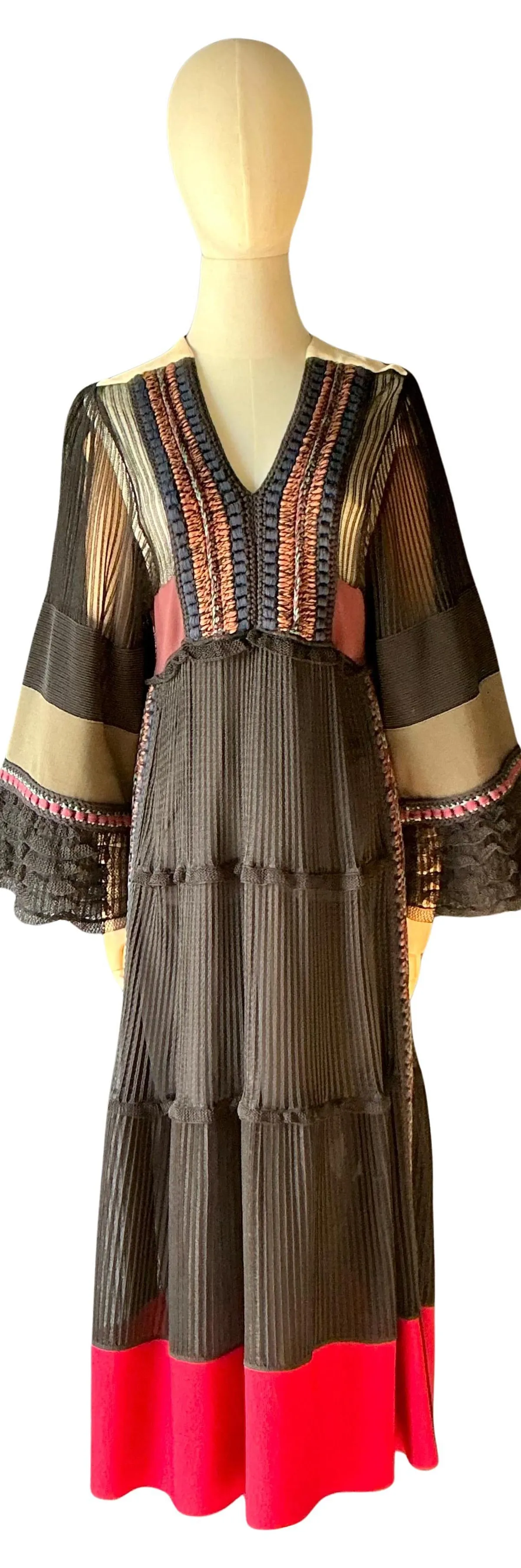 Vintage Boho Valentino Dress