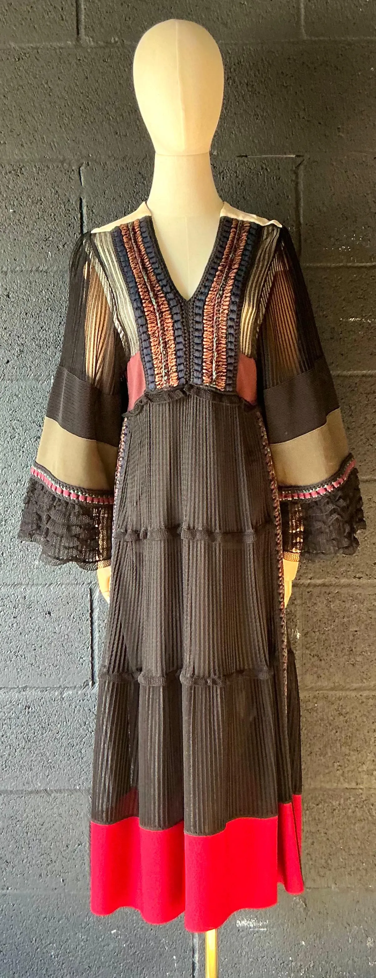 Vintage Boho Valentino Dress — additional photo 1