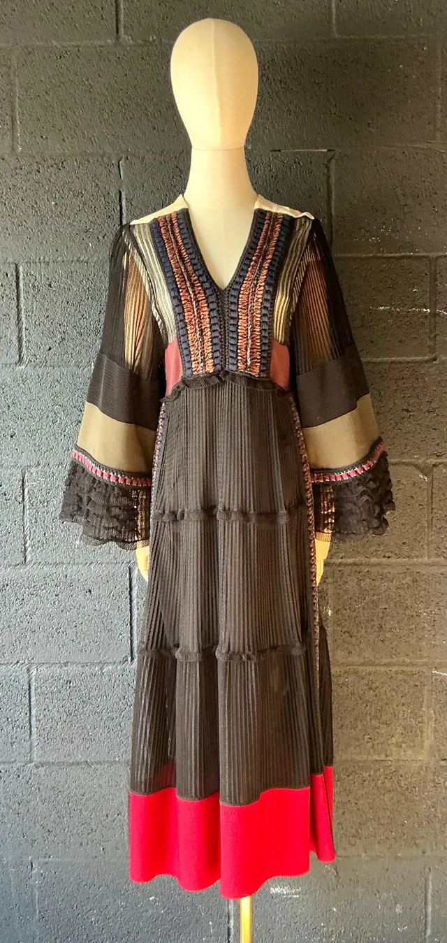 Vintage Boho Valentino Dress — additional photo 2