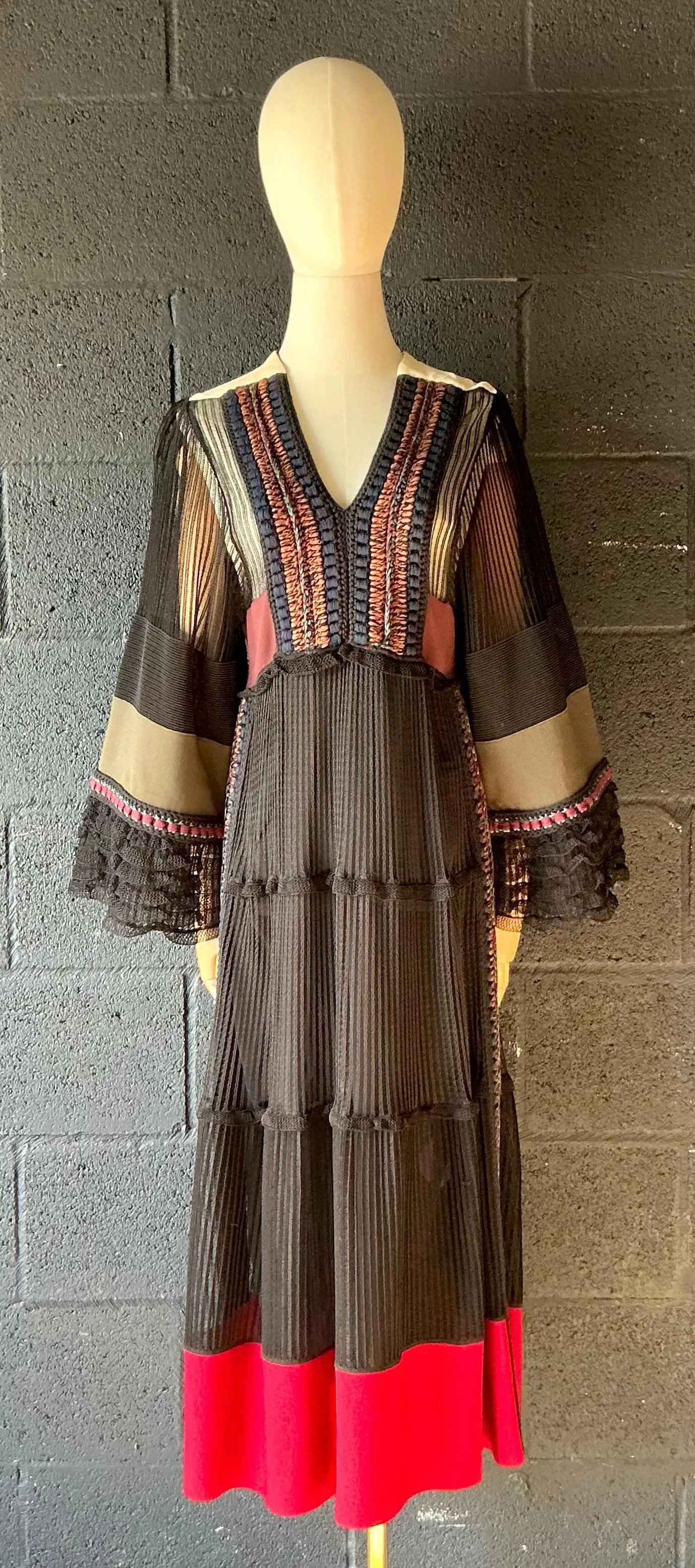 Vintage Boho Valentino Dress — additional photo 5