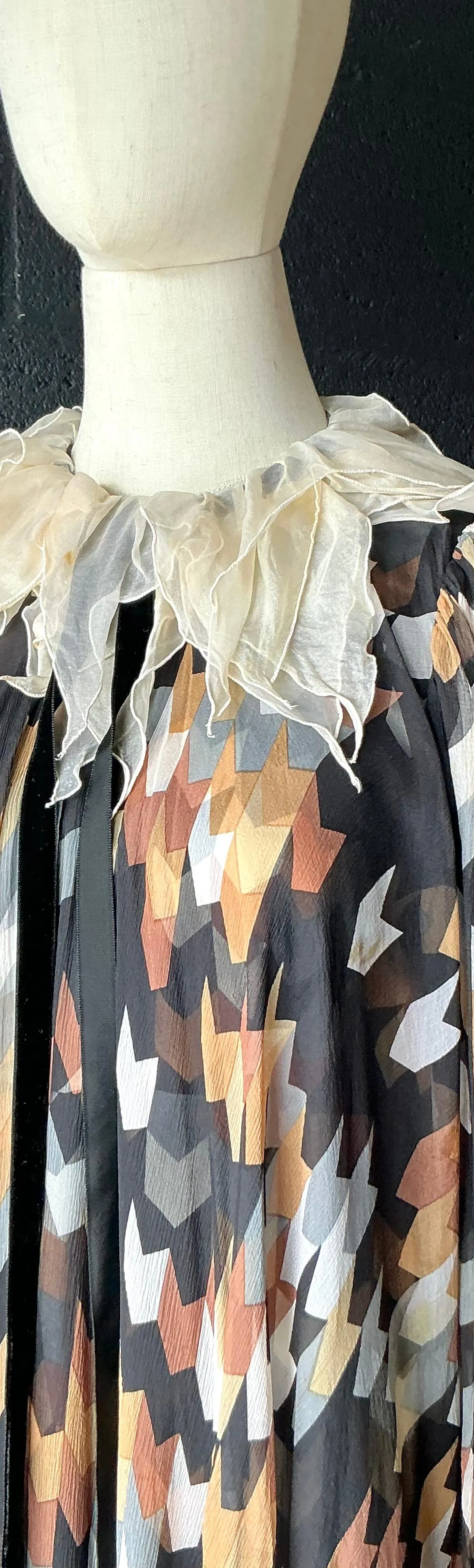 Vintage Gina Fratini Silk Maxi Dress — additional photo 6