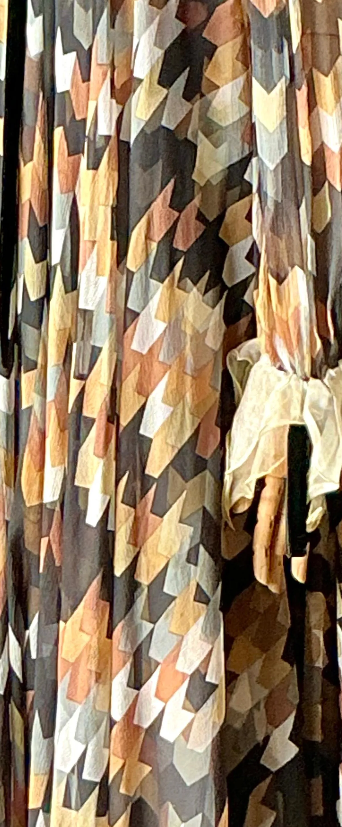 Vintage Gina Fratini Silk Maxi Dress — additional photo 8