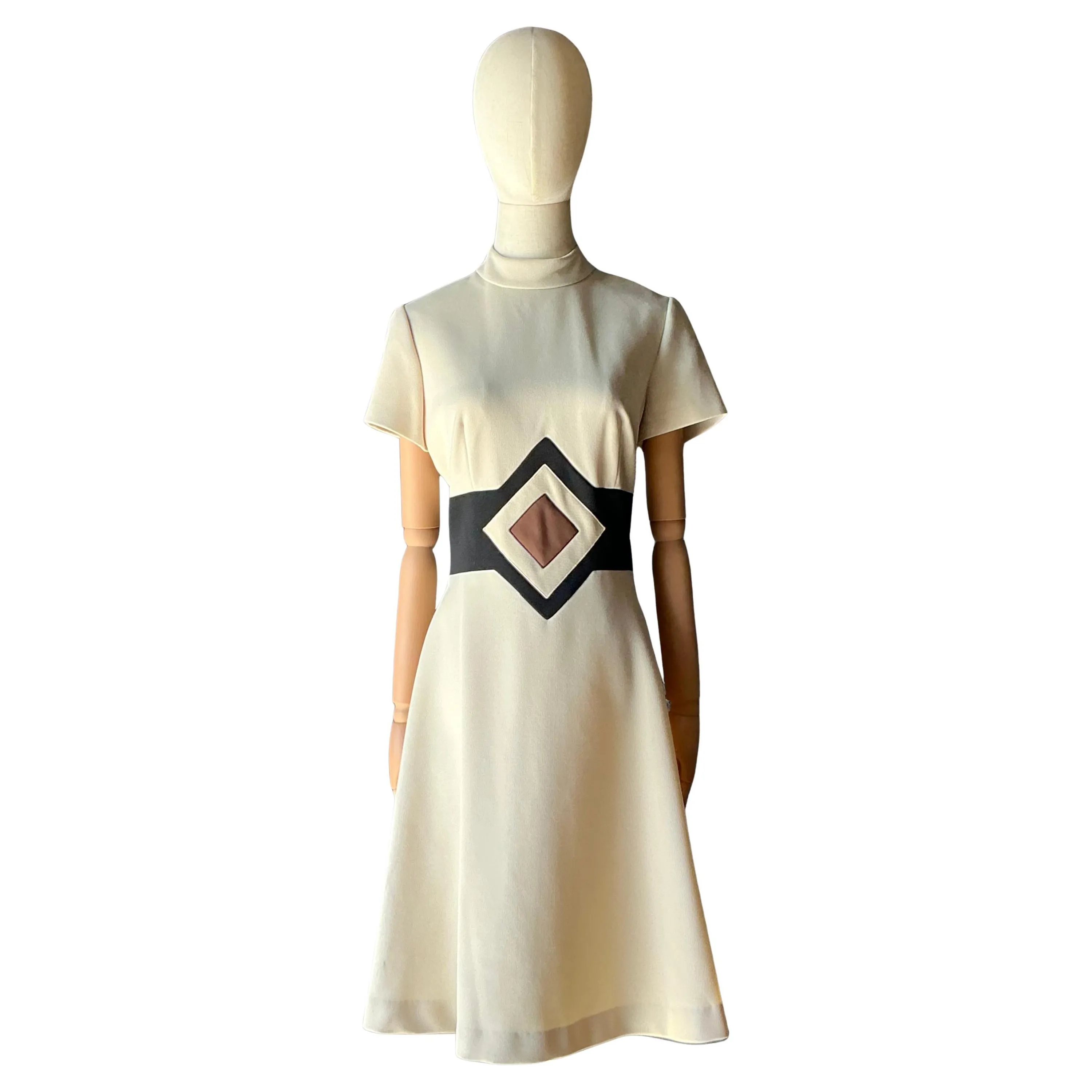 Vintage Alison Ayure Geometric Dress — additional photo 1