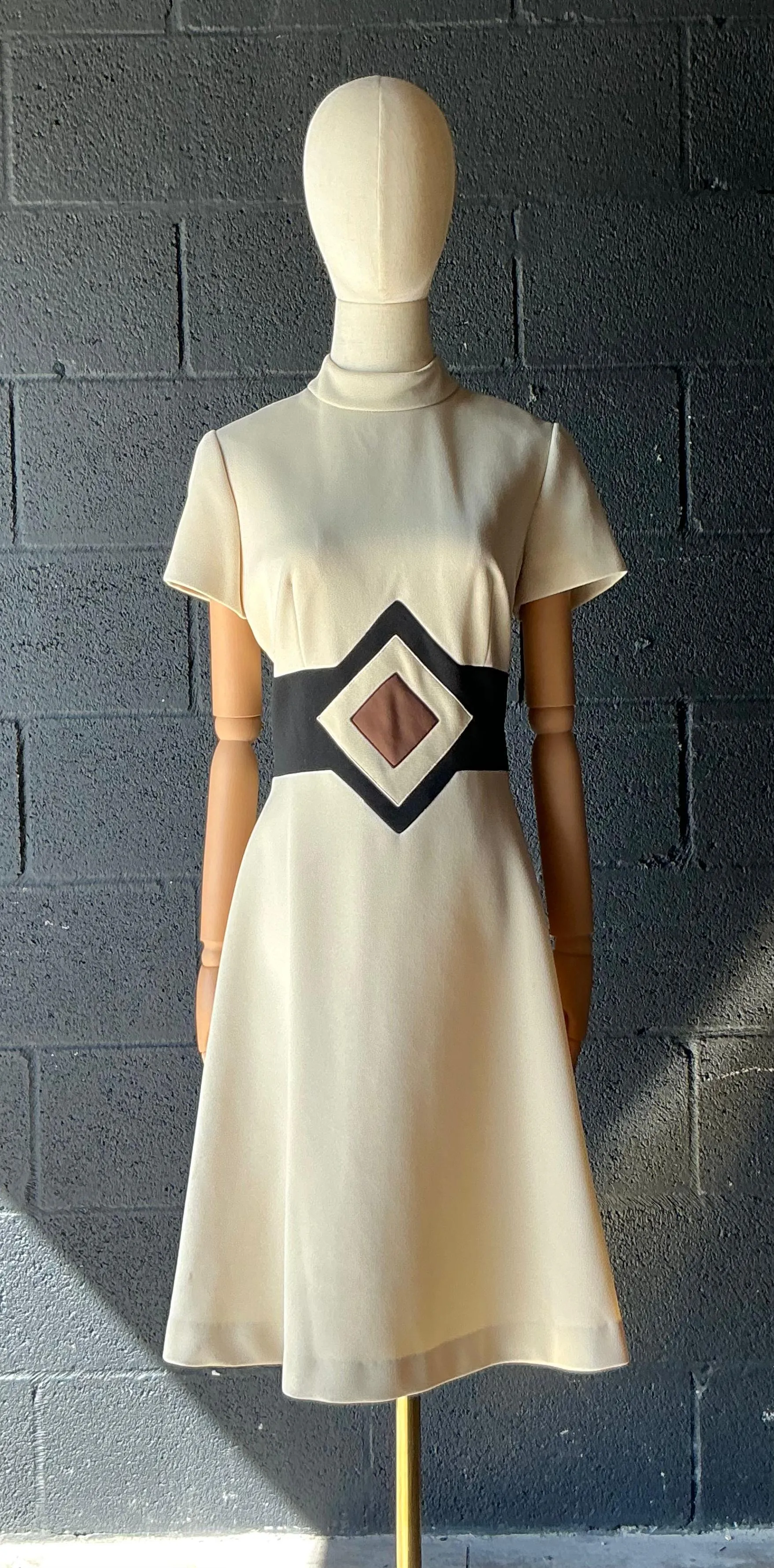 Vintage Alison Ayure Geometric Dress — additional photo 2
