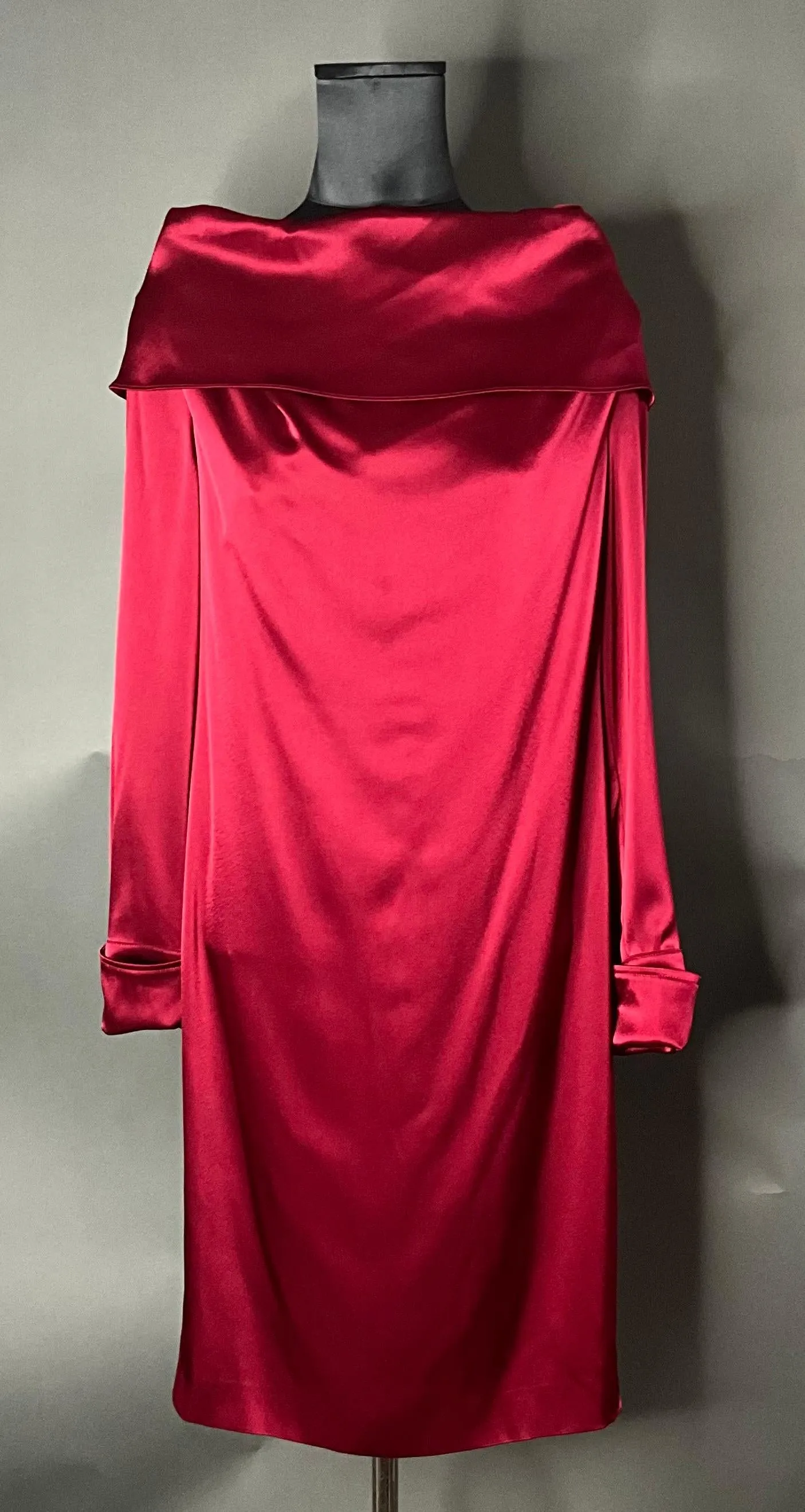 Vintage Escada Red Off the Shoulder Dress — additional photo 8