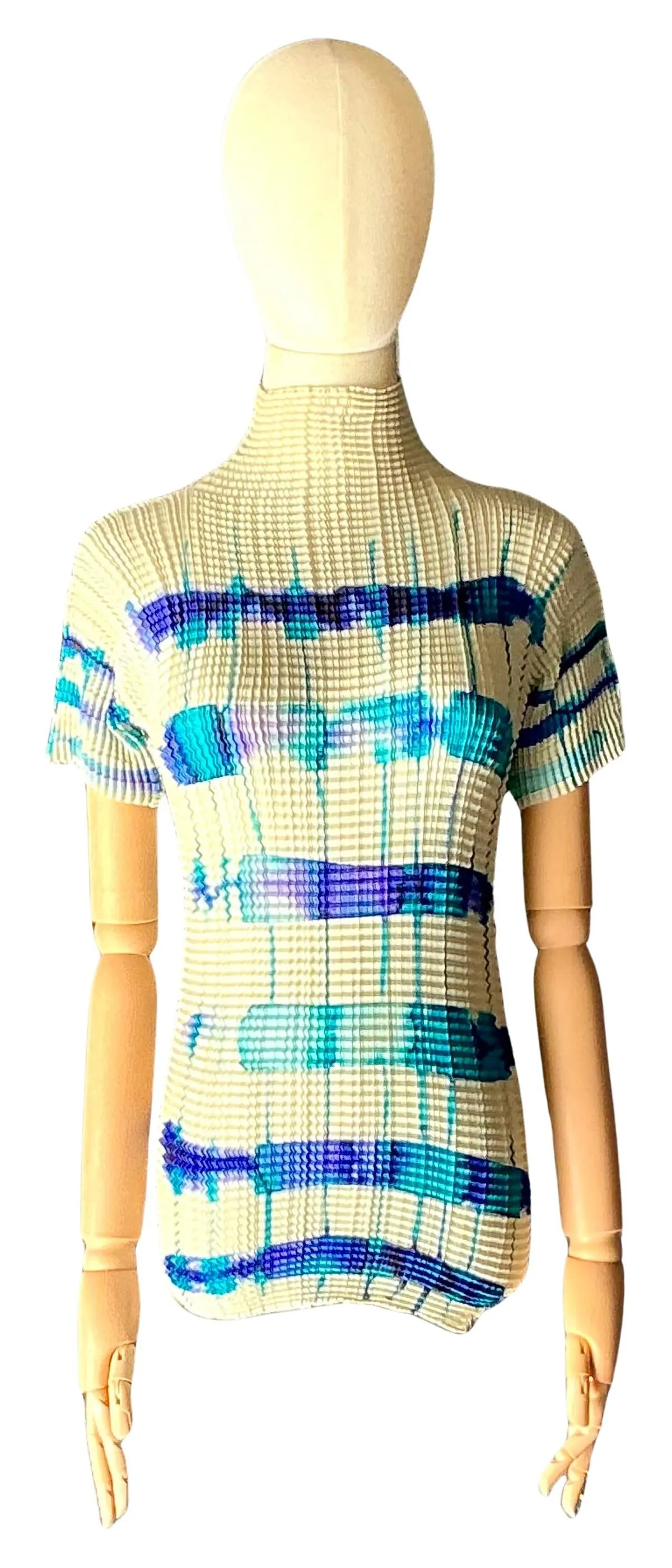 Vintage Issey Miyake Pleats Please Tie Dye T Shirt