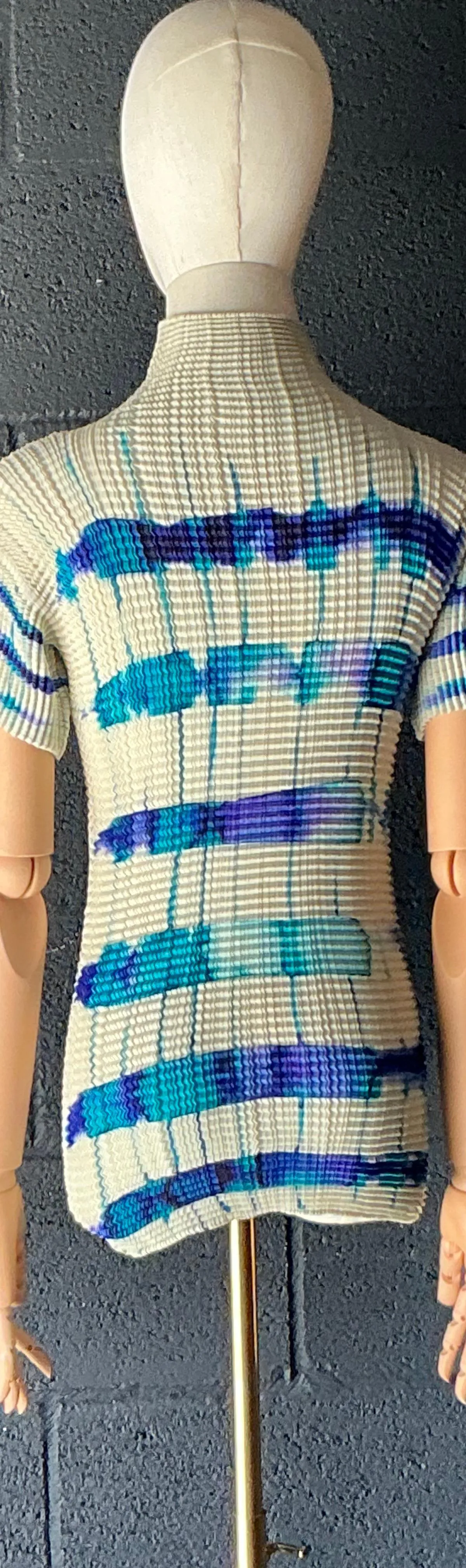 Vintage Issey Miyake Pleats Please Tie Dye T Shirt — additional photo 5
