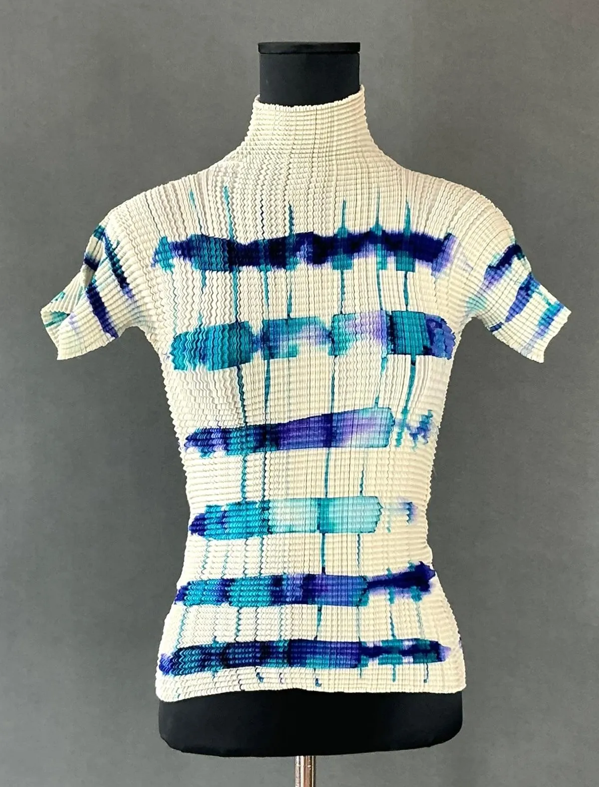 Vintage Issey Miyake Pleats Please Tie Dye T Shirt — additional photo 7