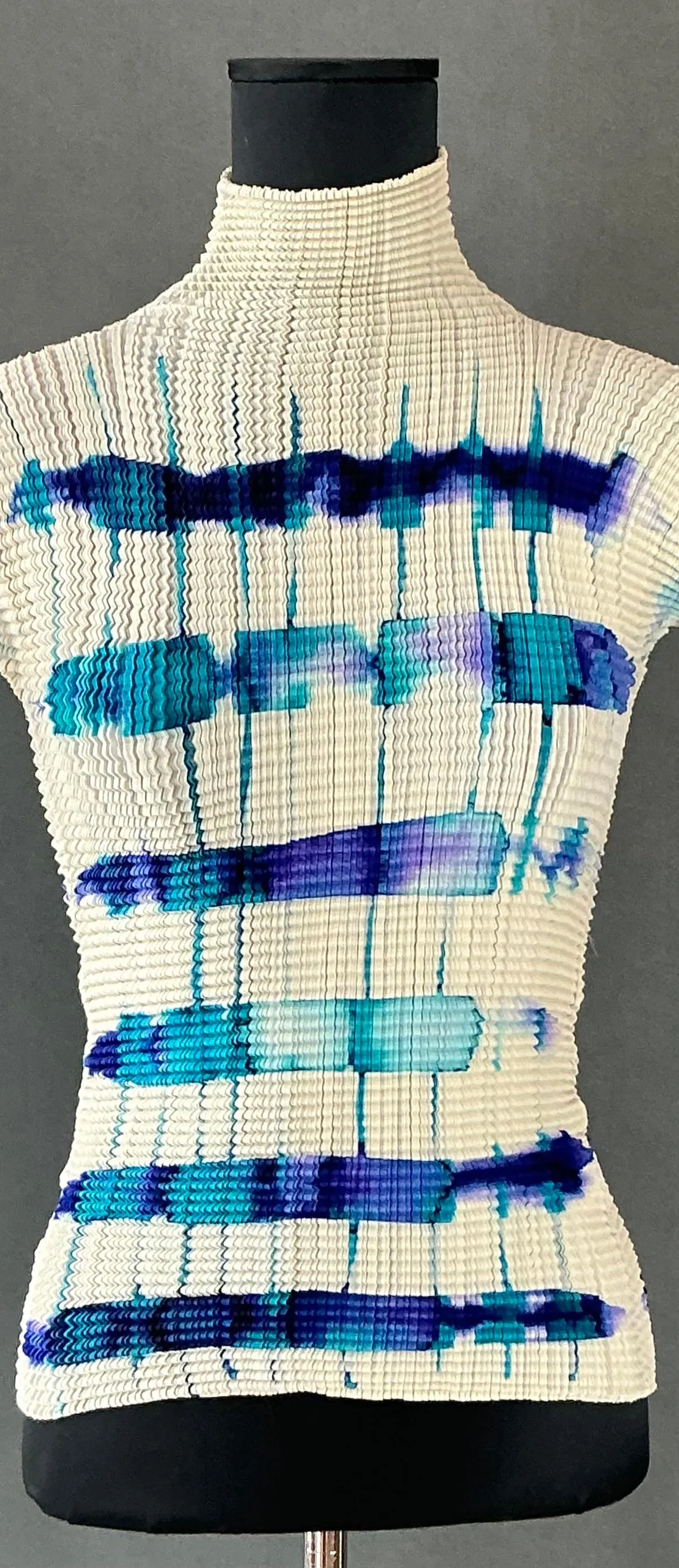 Vintage Issey Miyake Pleats Please Tie Dye T Shirt — additional photo 8