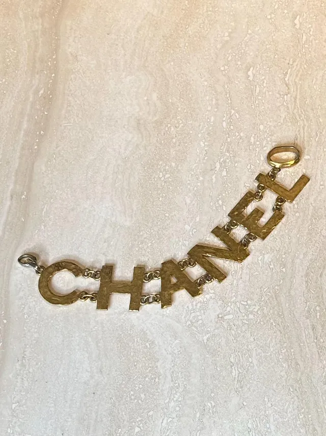Monumental Chanel Logo Belt Buckle — additional photo 1