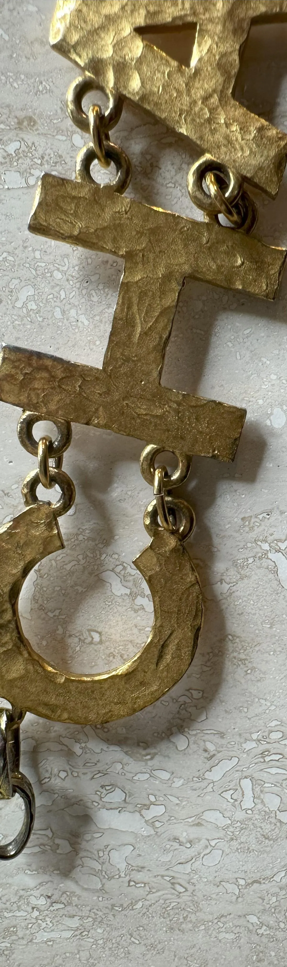 Monumental Chanel Logo Belt Buckle — additional photo 3