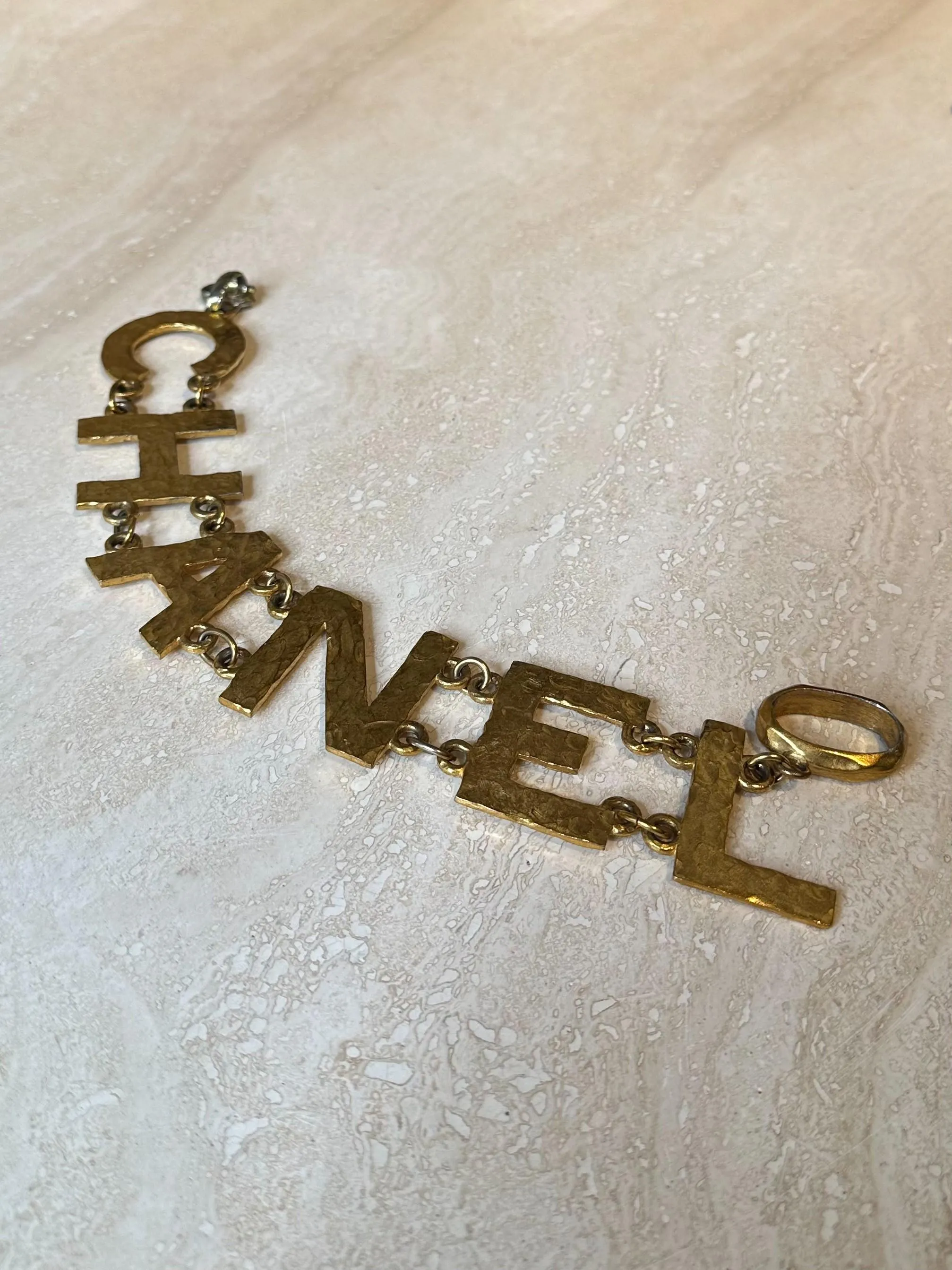 Monumental Chanel Logo Belt Buckle — additional photo 4
