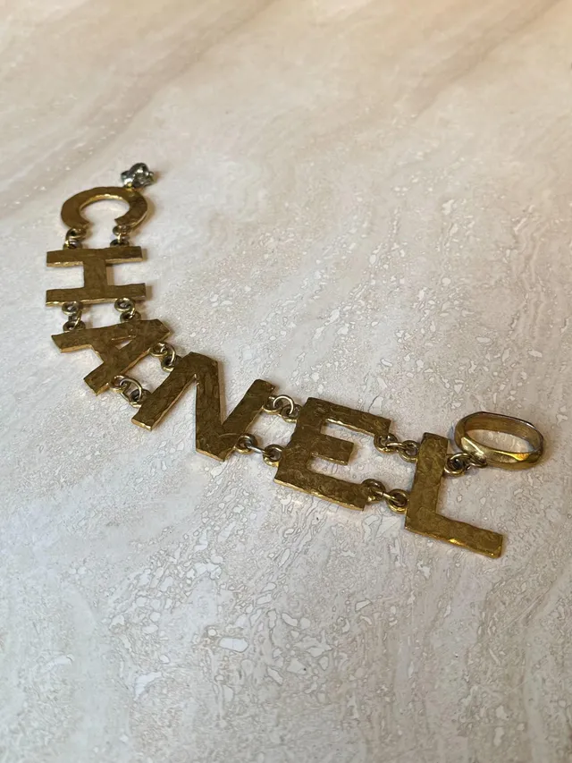 Monumental Chanel Logo Belt Buckle — additional photo 4