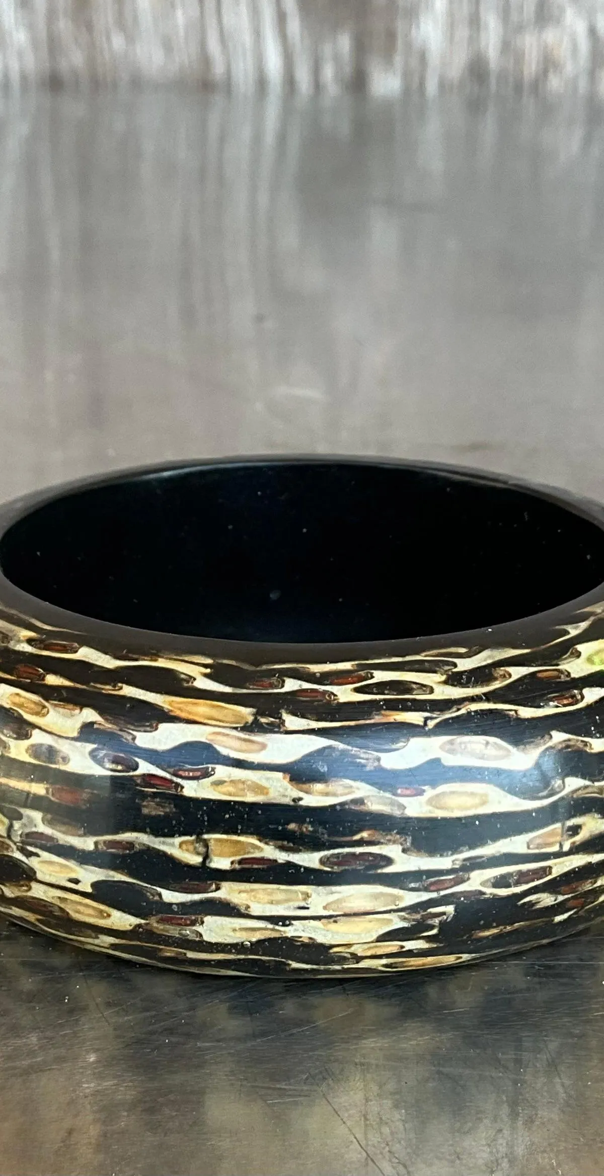 Vintage Wooden African Inspired Bangles- Set of 3 — additional photo 7