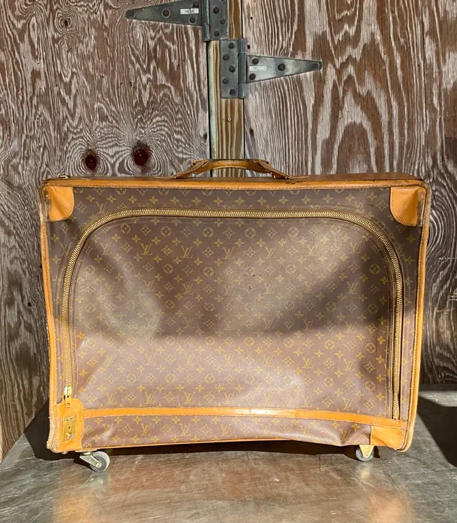 Vintage Louis Vuitton XL Trunk with Wheels — additional photo 1