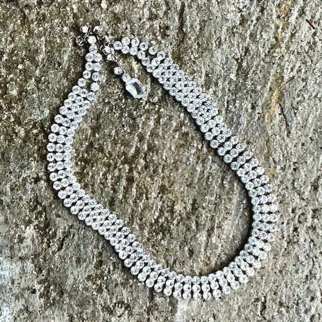Vintage Boho Rhinestone Diamond Belt — additional photo 1