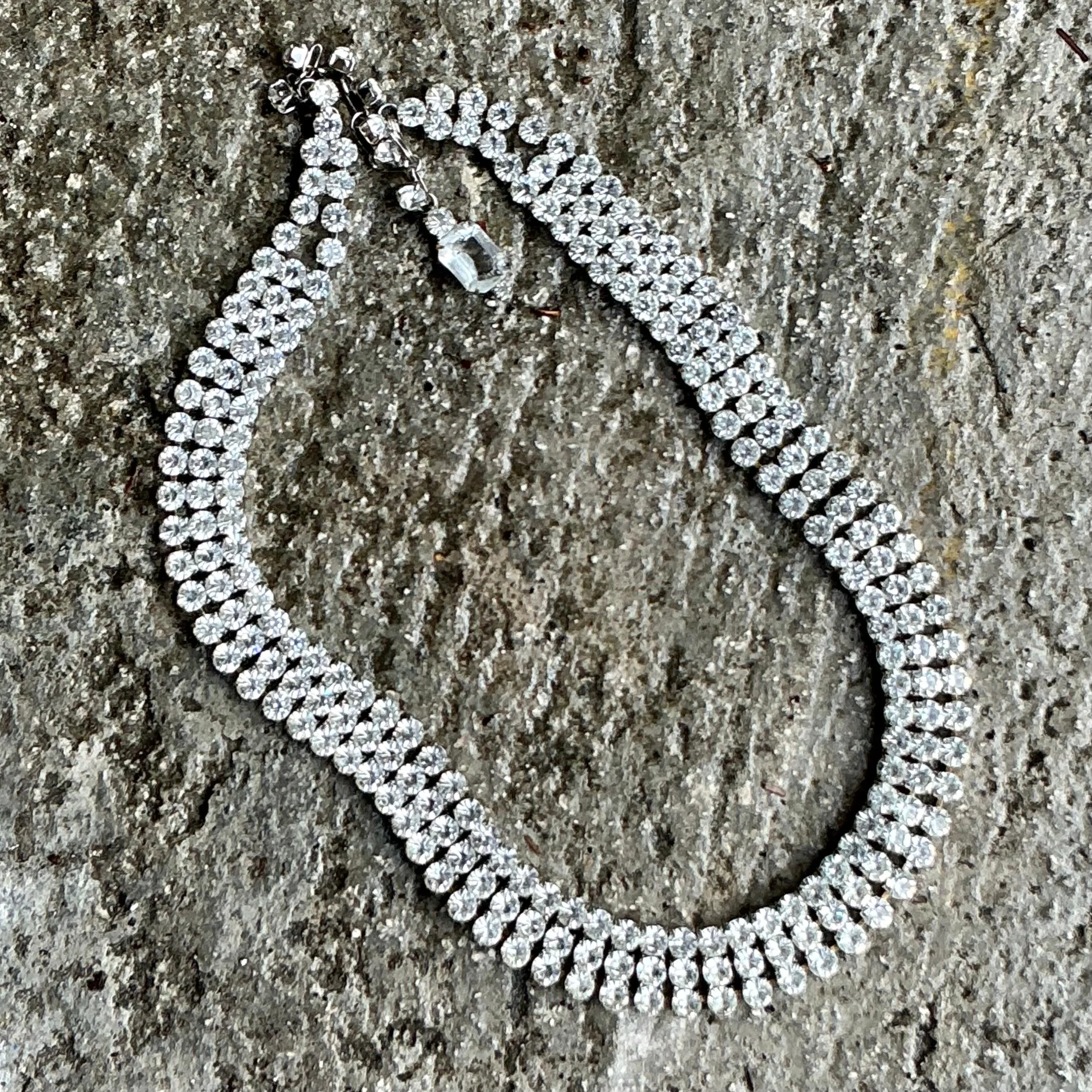 Vintage Boho Rhinestone Diamond Belt — additional photo 2