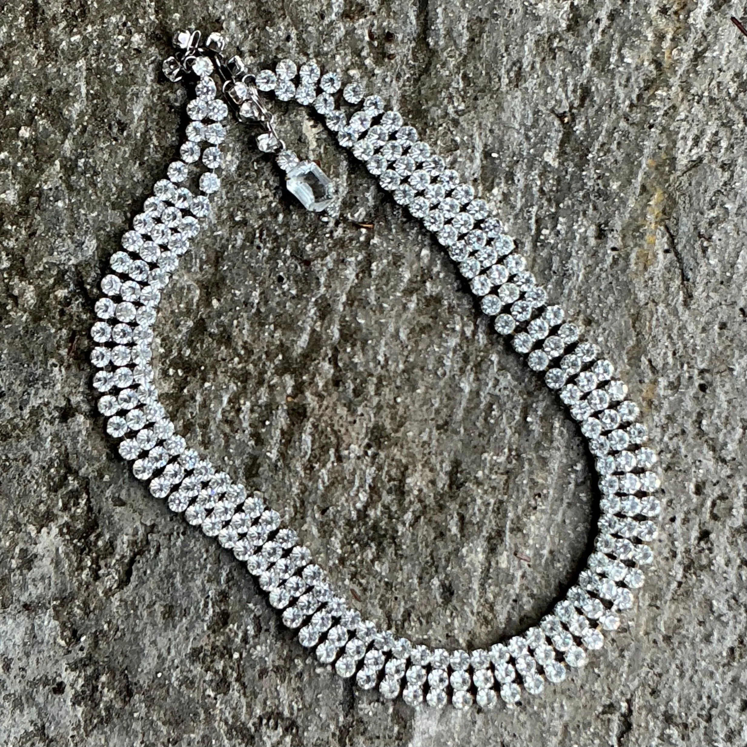 Vintage Boho Rhinestone Diamond Belt — additional photo 3