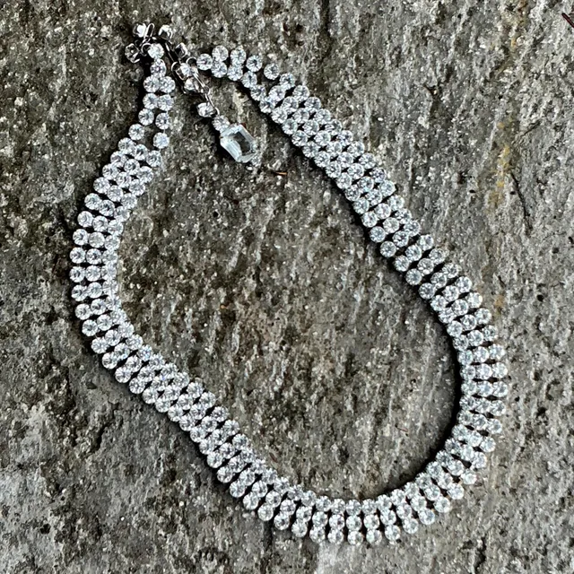 Vintage Boho Rhinestone Diamond Belt — additional photo 3
