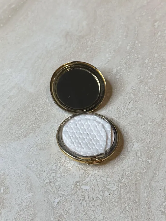 Vintage Judith Leiber Bedazzled Compact Mirror — additional photo 2