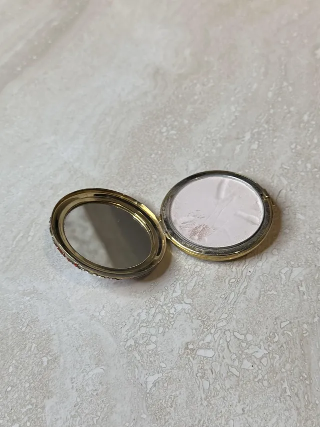 Vintage Judith Leiber Bedazzled Compact Mirror — additional photo 4