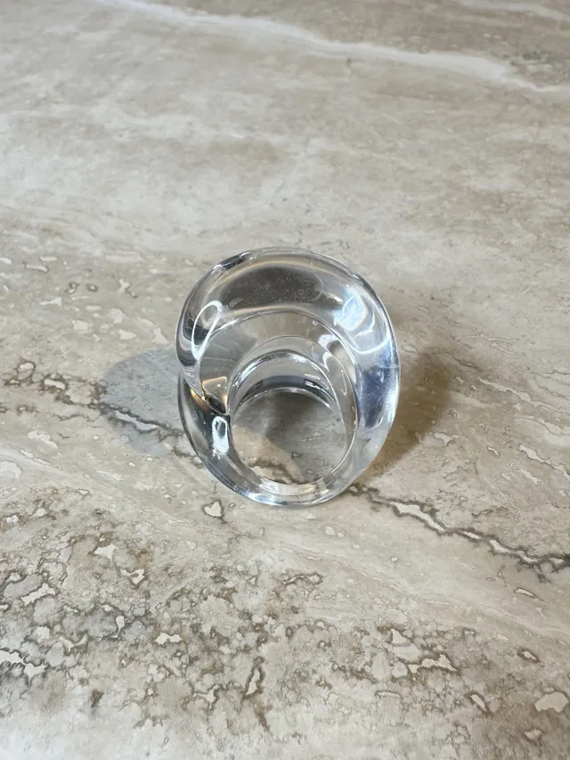 Vintage Abstract Lucite Ring — additional photo 4