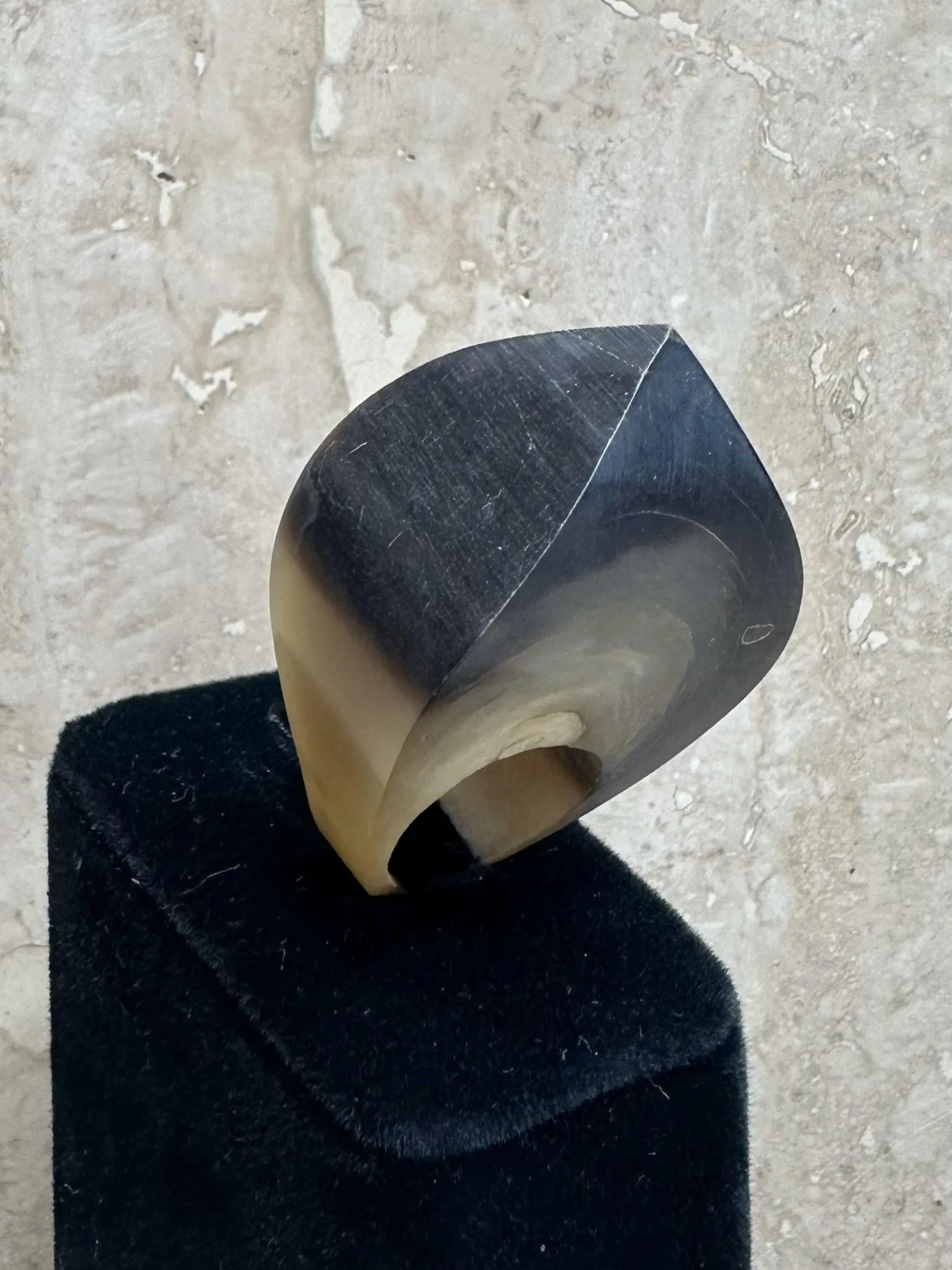 Vintage Boho Horn Ring — additional photo 1