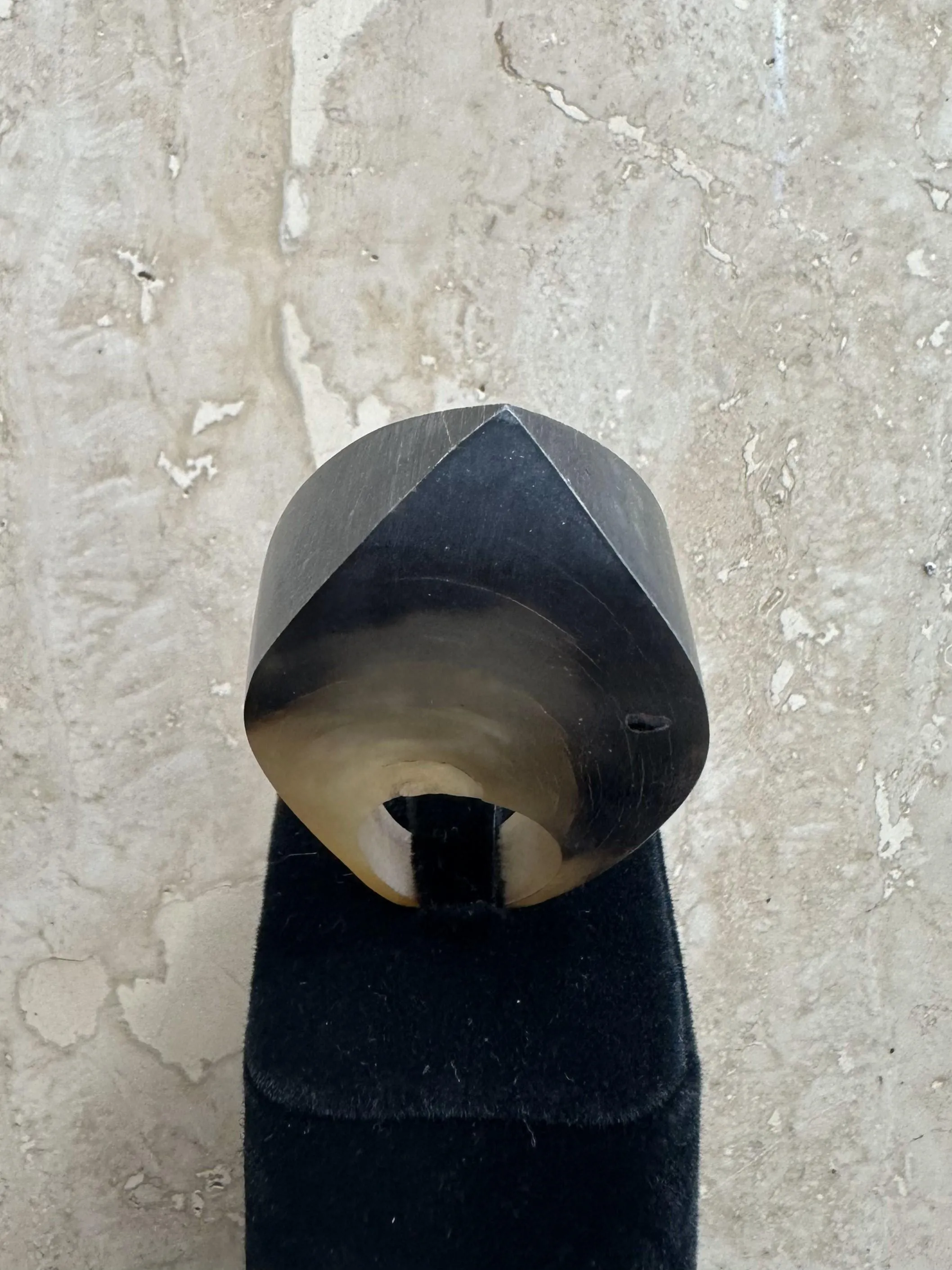 Vintage Boho Horn Ring — additional photo 2