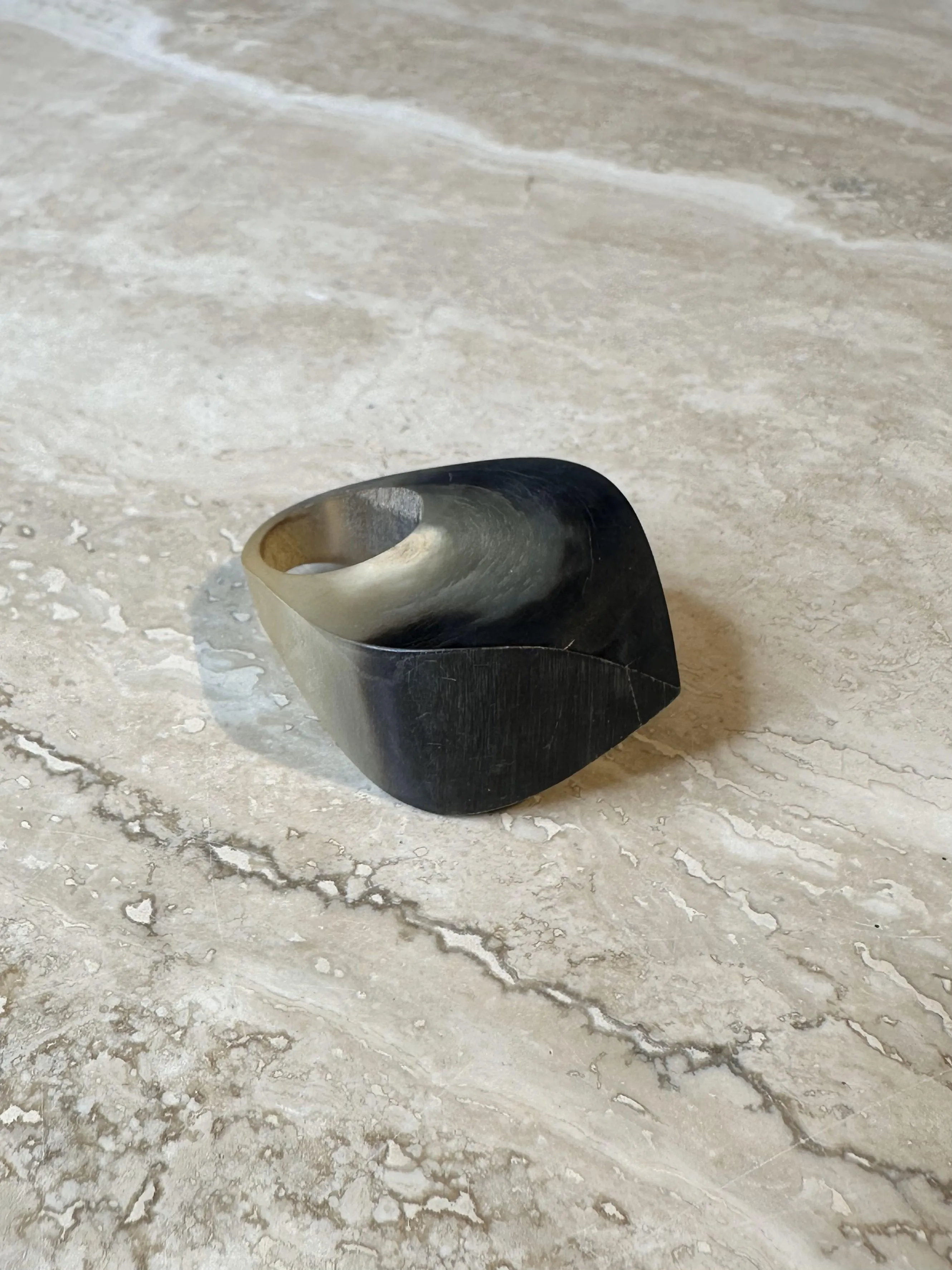 Vintage Boho Horn Ring — additional photo 3