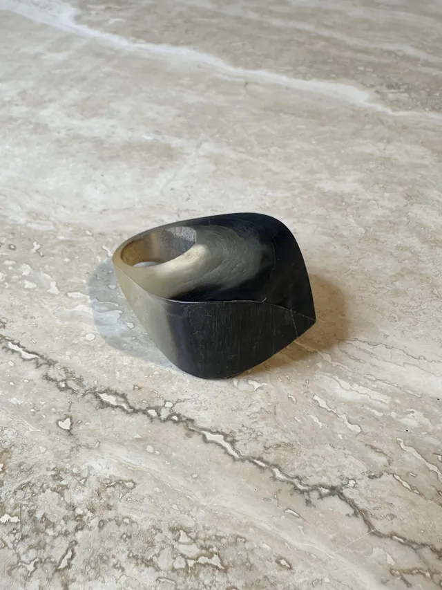 Vintage Boho Horn Ring — additional photo 3