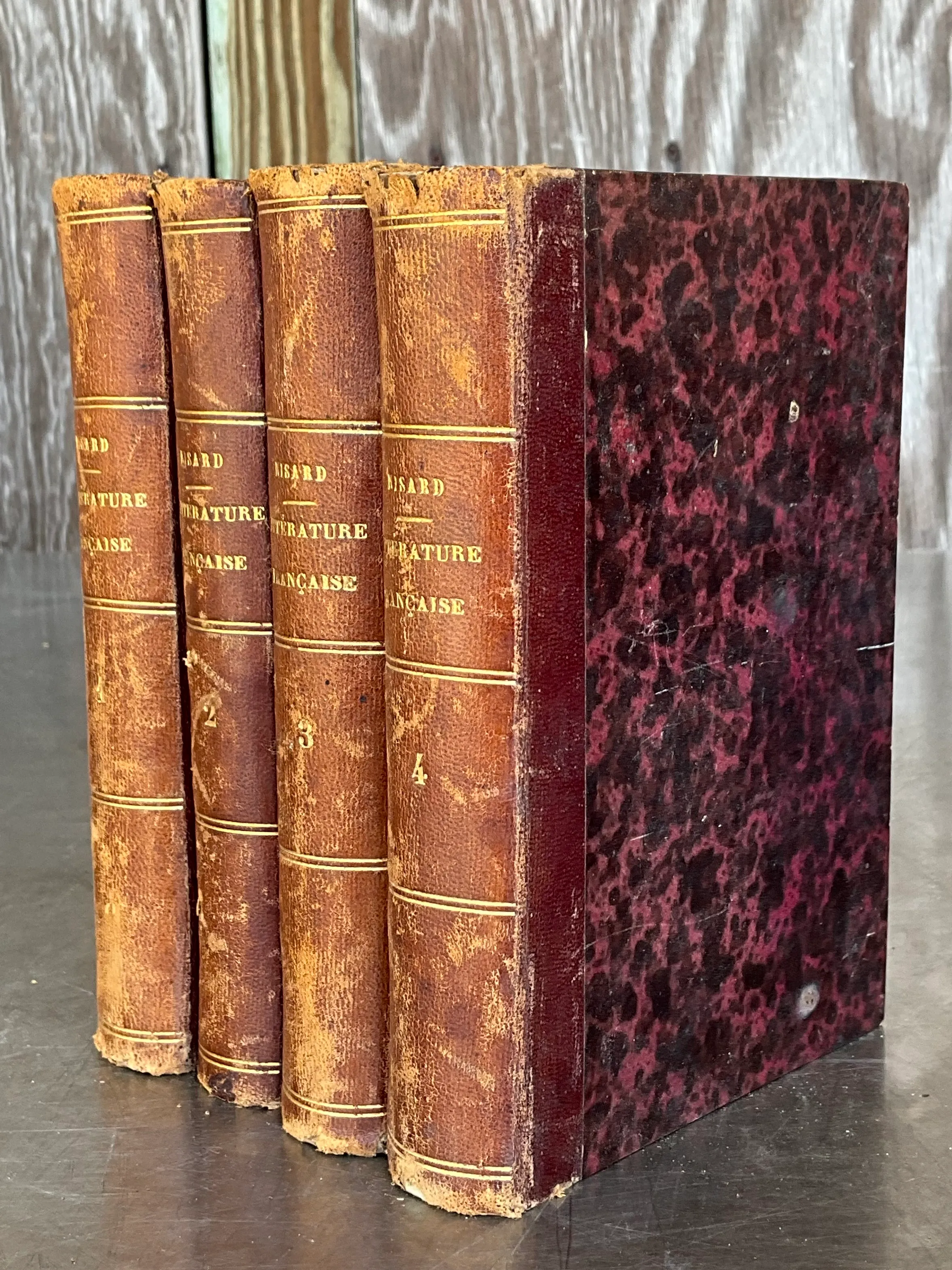 Histoire de la Littérature Française by Désiré Nisard- Set of 4 — additional photo 5
