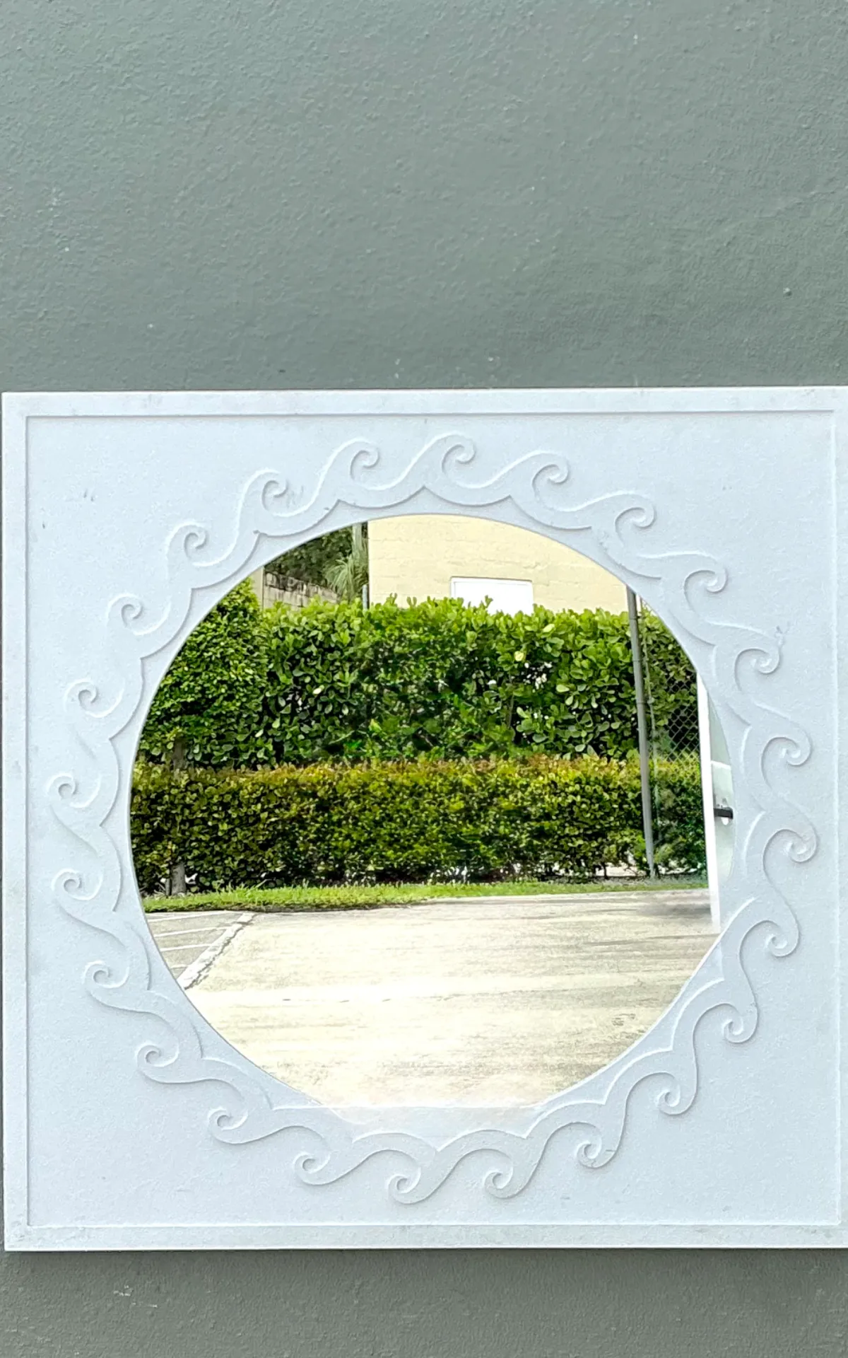 Vintage Wave Design Aluminum Mirror — additional photo 6