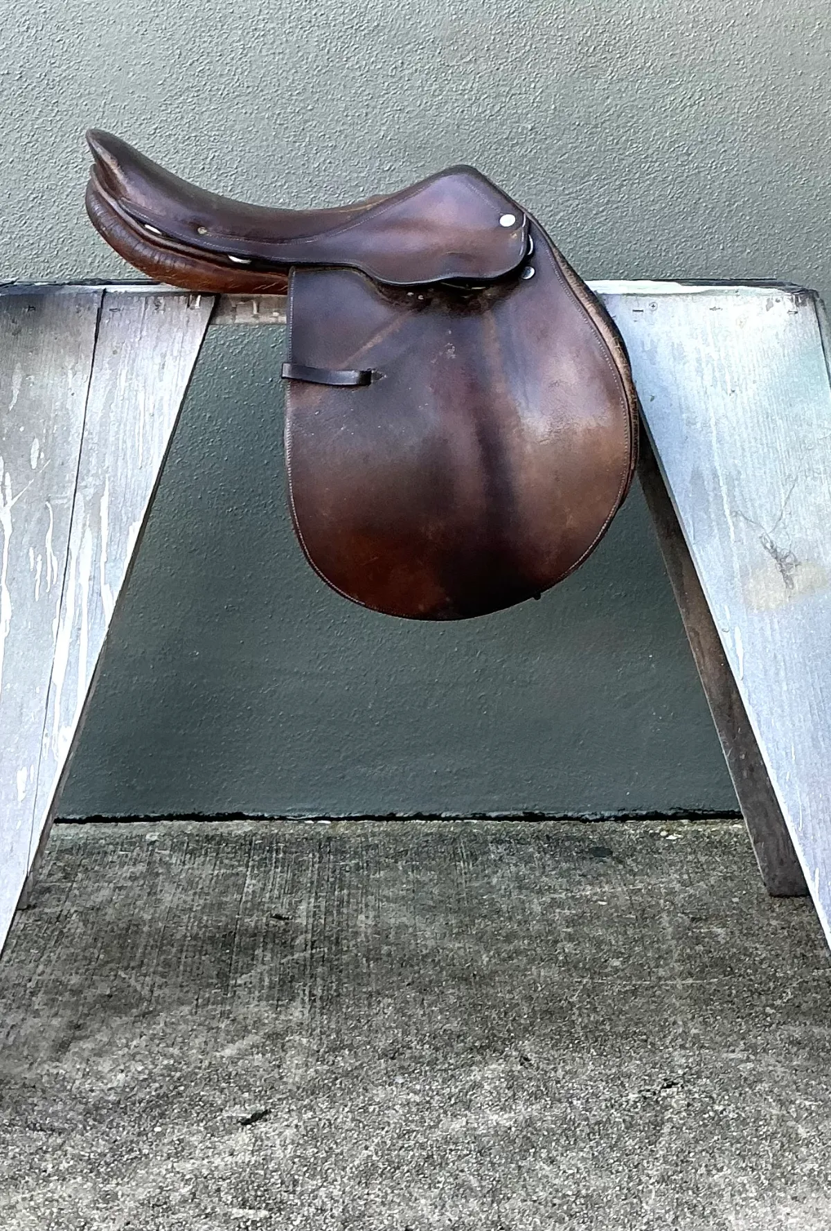 Hermes Vintage Leather Equestrian Saddle