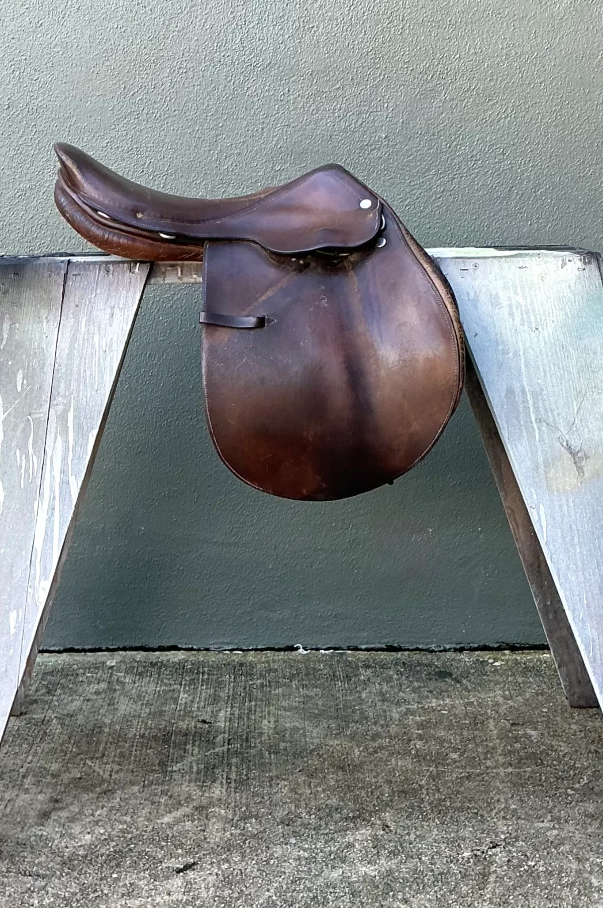 Hermes Vintage Leather Equestrian Saddle — additional photo 3
