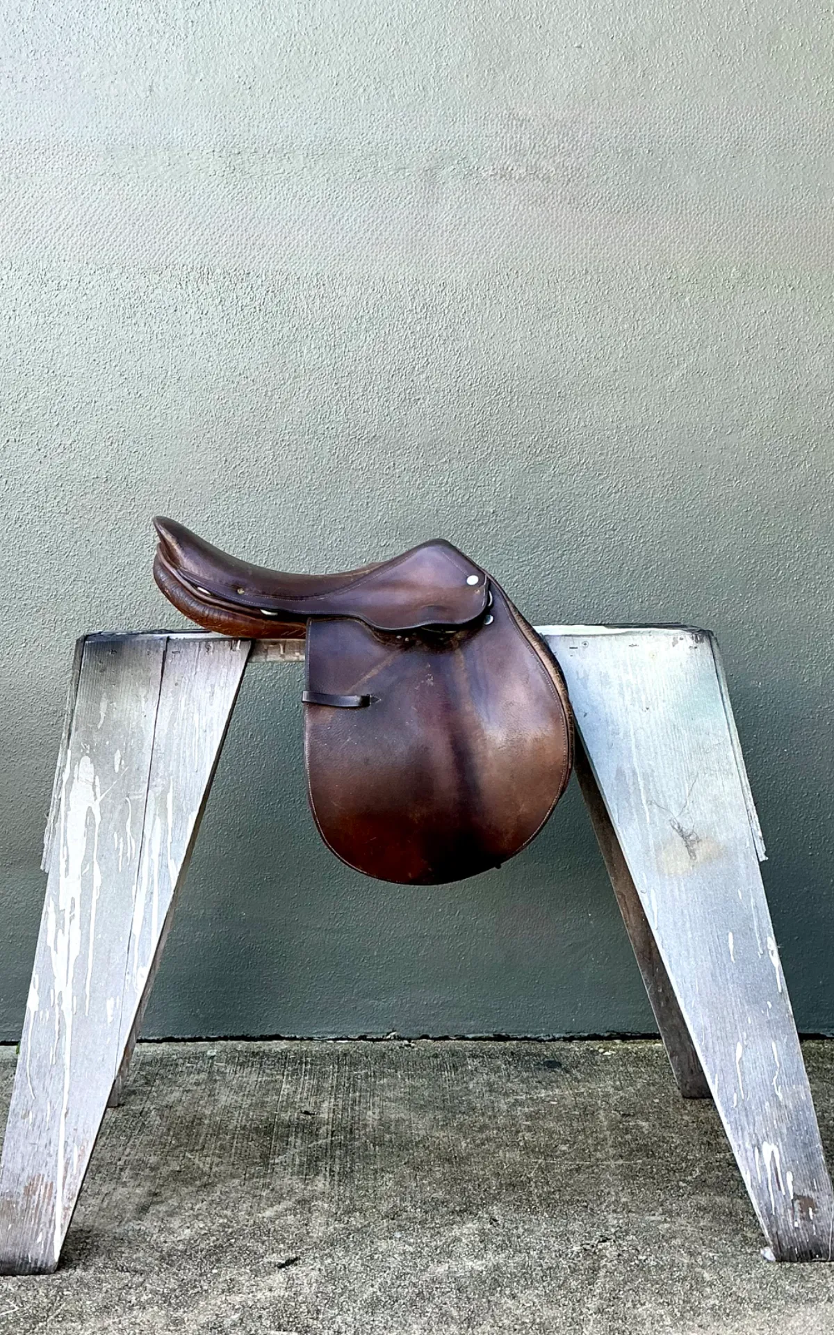 Hermes Vintage Leather Equestrian Saddle — additional photo 6