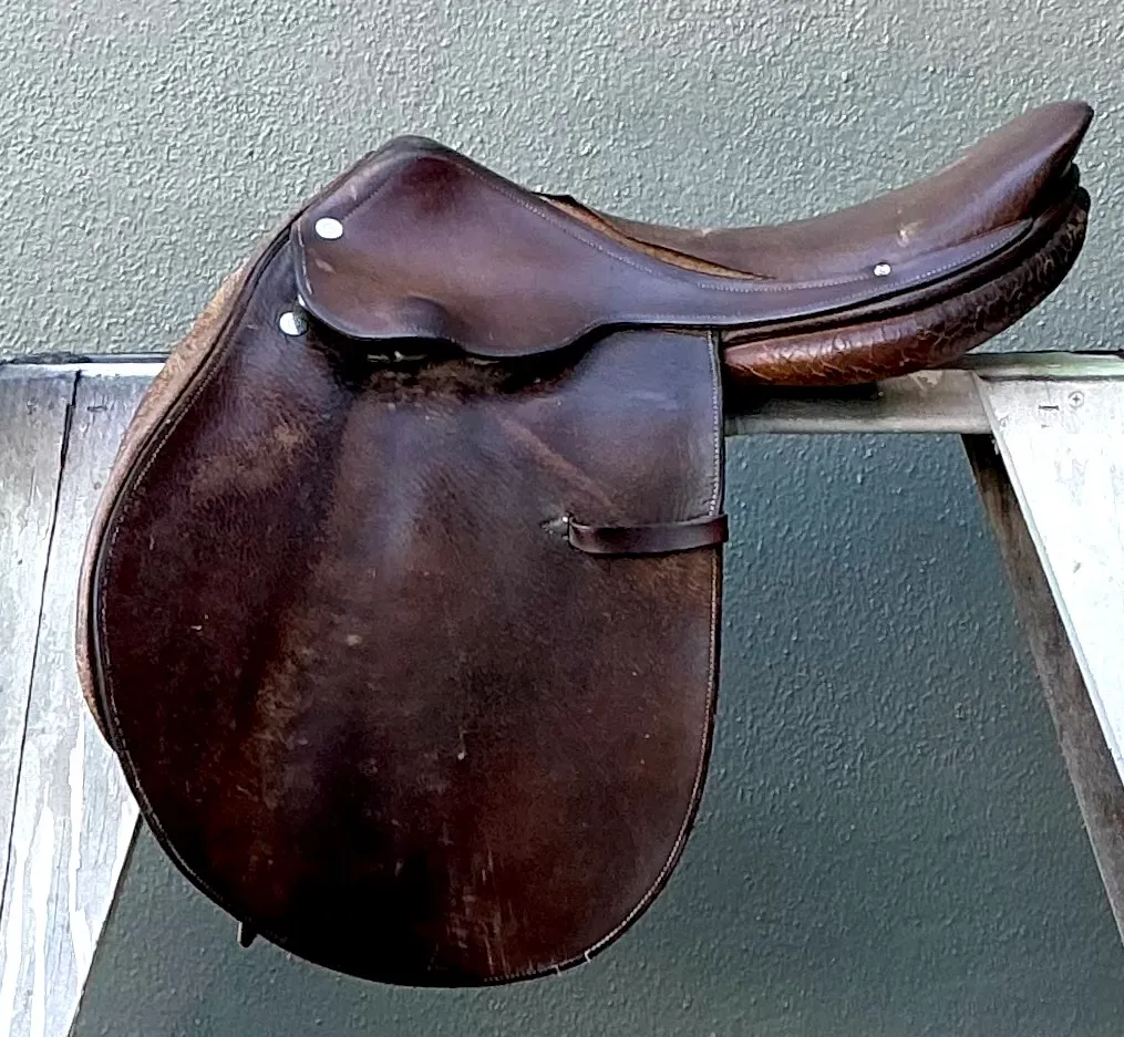 Hermes Vintage Leather Equestrian Saddle — additional photo 2