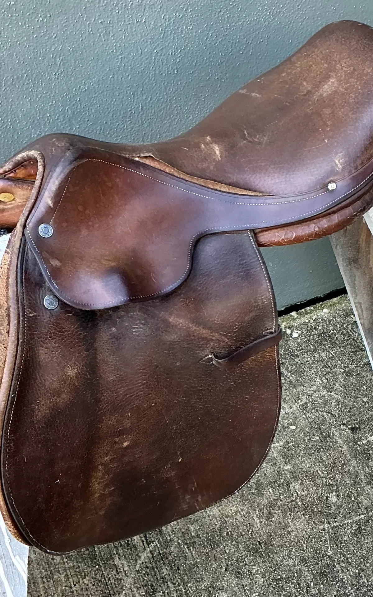 Hermes Vintage Leather Equestrian Saddle — additional photo 4