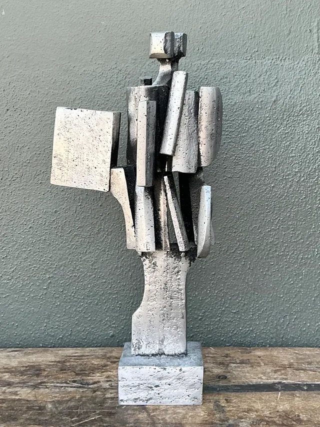 Vintage Don Drumm Abstract Metal Sculpture — additional photo 1